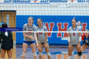 Girls Volleyball: East Henderson at West Henderson (BR3_0795)