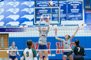 Girls Volleyball: East Henderson at West Henderson (BR3_0797)