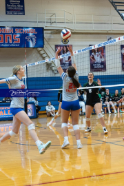 Girls Volleyball: East Henderson at West Henderson (BR3_1013)
