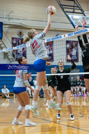 Girls Volleyball: East Henderson at West Henderson (BR3_1017)