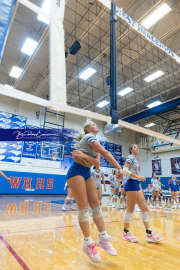 Girls Volleyball: East Henderson at West Henderson (BR3_9899)