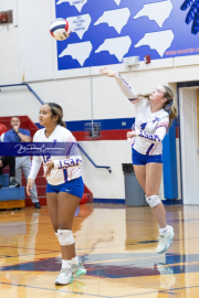 Girls Volleyball North Henderson at West Henderson (BR3_2184)