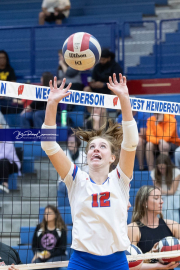 Girls Volleyball North Henderson at West Henderson (BR3_2869)