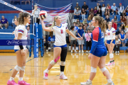 Girls Volleyball North Henderson at West Henderson (BR3_2986)
