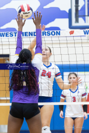 Girls Volleyball North Henderson at West Henderson (BR3_3304)