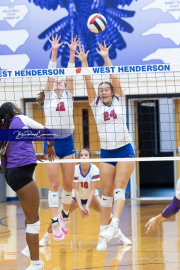 Girls Volleyball North Henderson at West Henderson (BR3_3336)