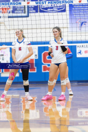 Girls Volleyball North Henderson at West Henderson (BR3_3379)