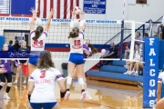 Girls Volleyball North Henderson at West Henderson (BR3_3666)