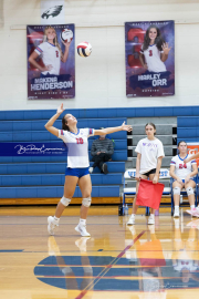 Girls Volleyball North Henderson at West Henderson (BR3_3775)