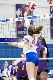 Girls Volleyball North Henderson at West Henderson (BR3_3928)