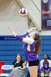Girls Volleyball North Henderson at West Henderson (BR3_4269)