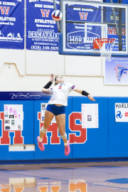 Girls Volleyball North Henderson at West Henderson (BR3_4509)