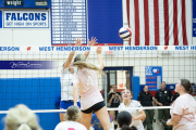 Girls Volleyball Brevard at West Henderson (BR3_2751)