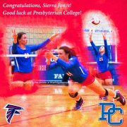 Jones, Sierra - Presbyterian College Volleyball