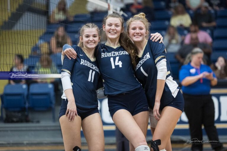 TC Roberson Volleyball Defeats AC Reynolds 3-0