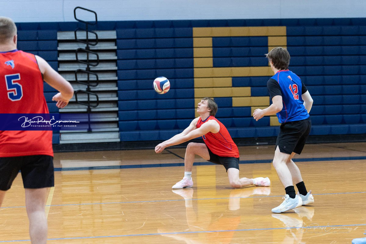 West Henderson Boys Volleyball at TC Roberson