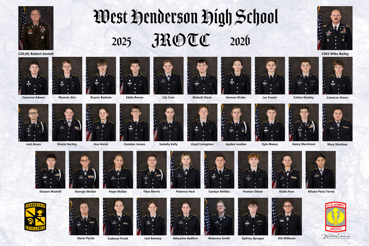 West Henderson JROTC Cadets